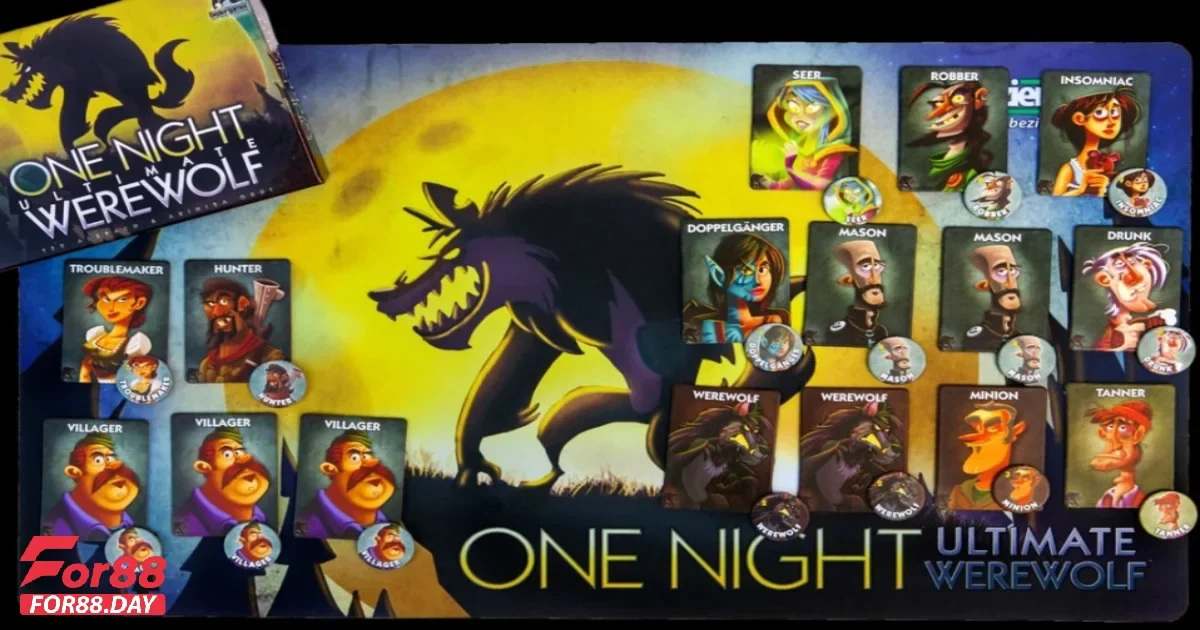 Các vai trò trong Ma sói For88
