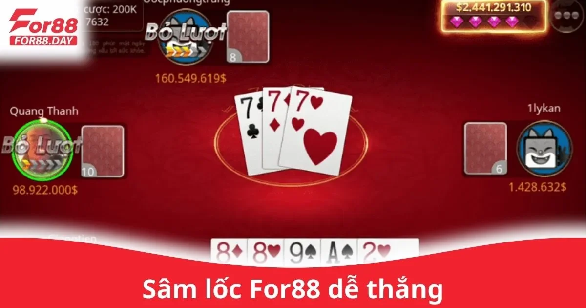 Mẹo Cá Cược Sâm Lốc Trên For88