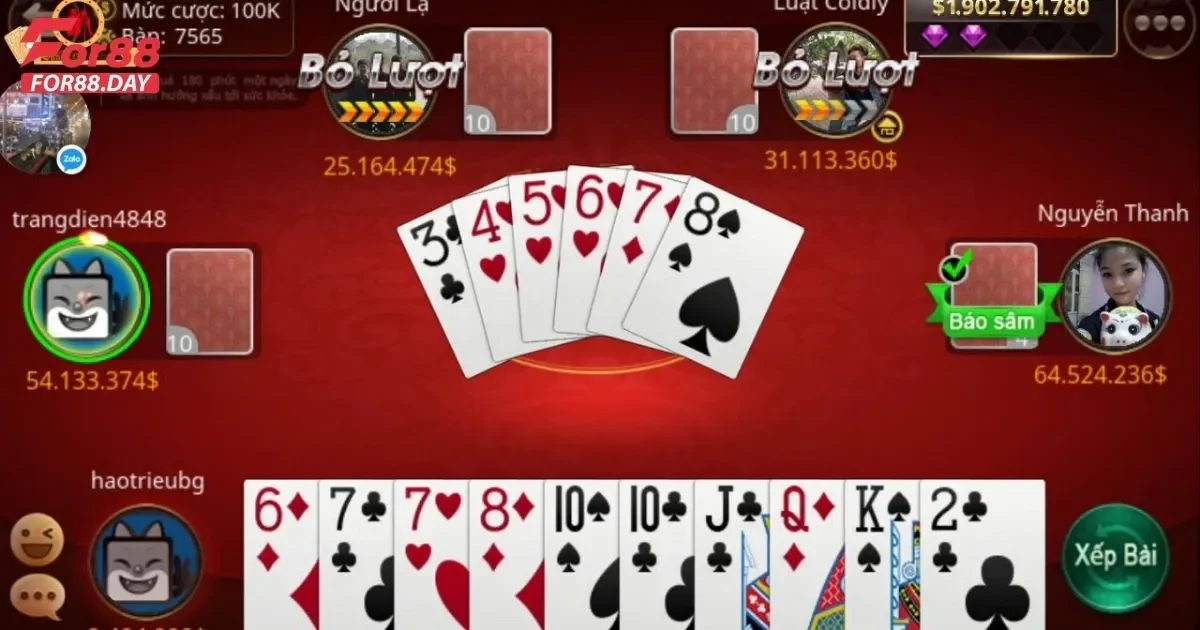 Các Lá Bài và Giá Trị